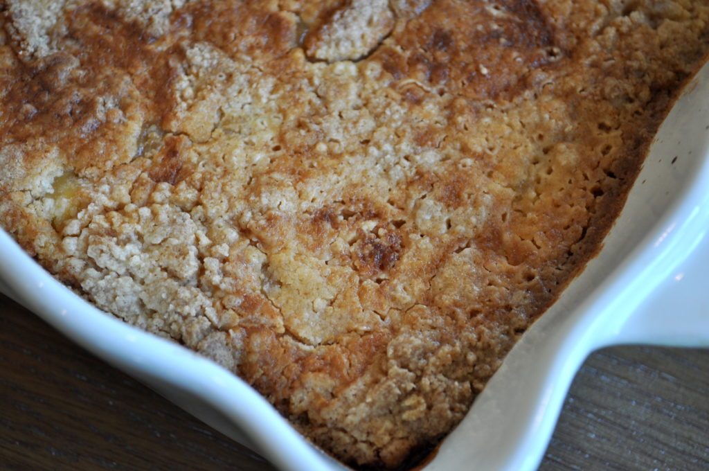 Pineapple Cake Mix Cobbler The Messy Mrs