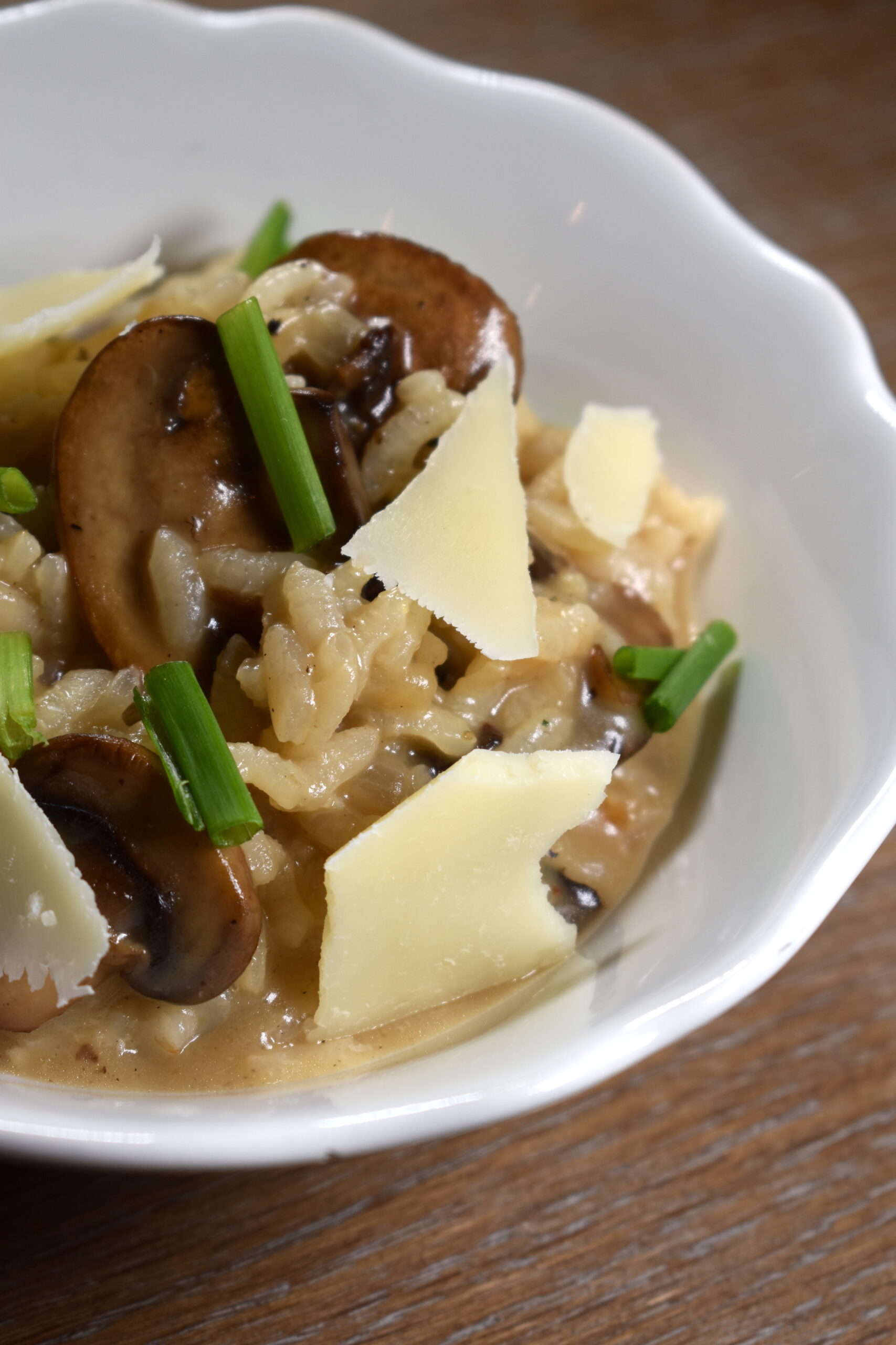 truffle mushroom risotto